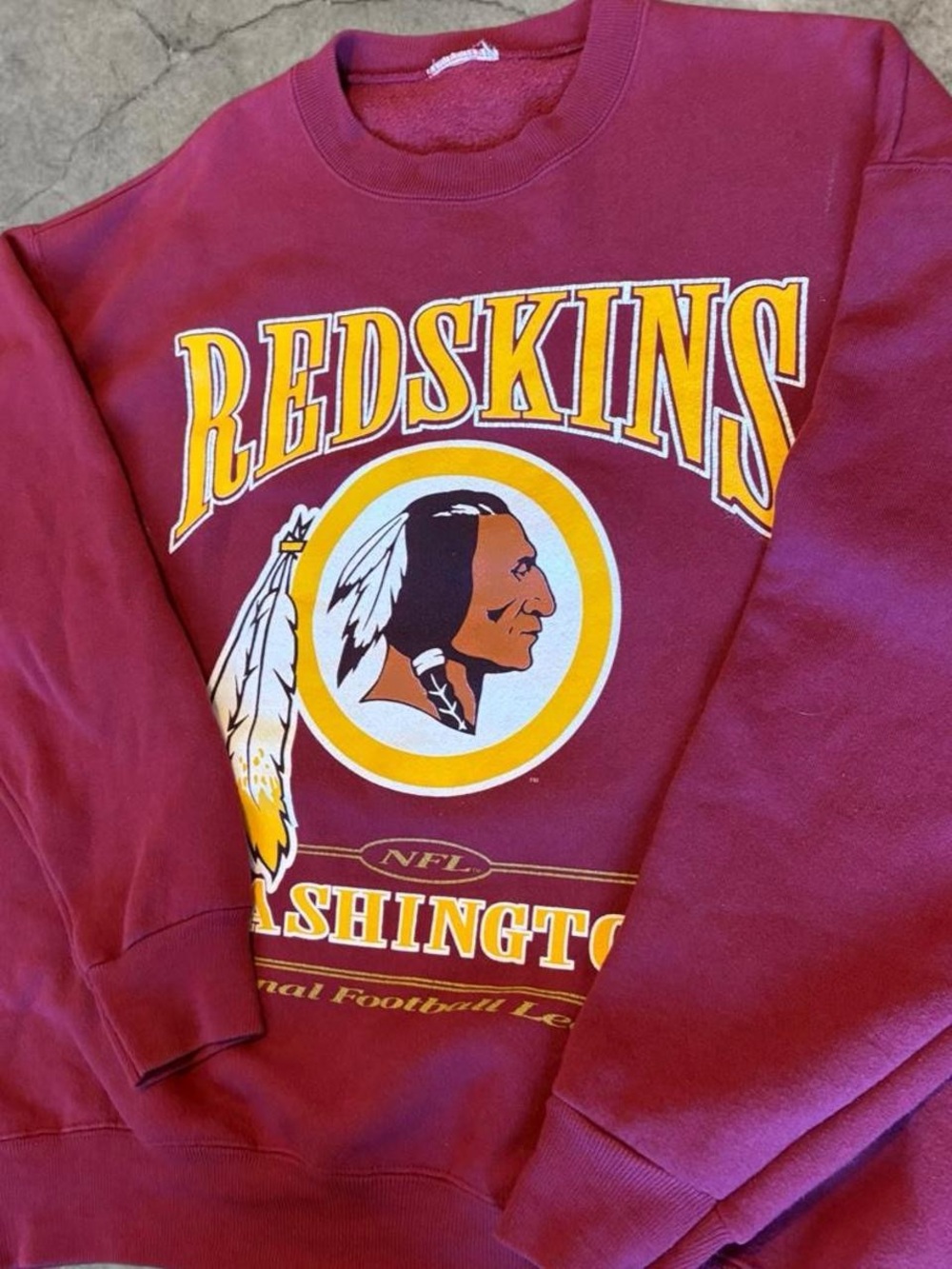 Vintage 1990s Washington Redskins NFL Crewneck Sweatshirt